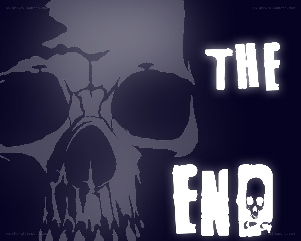 The End with skull