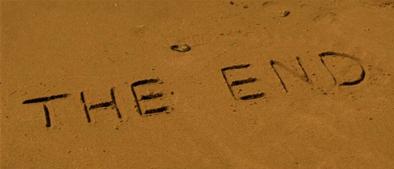 The End Written in Sand