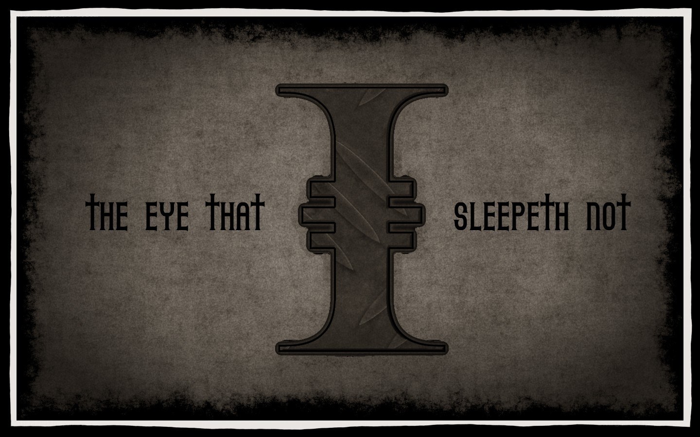 the eye that sleepeth not