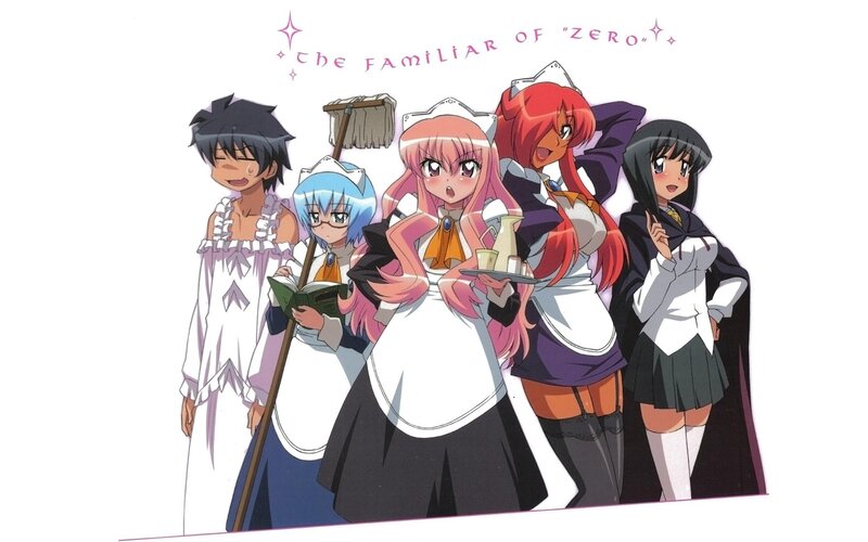 The Familiar of Zero characters