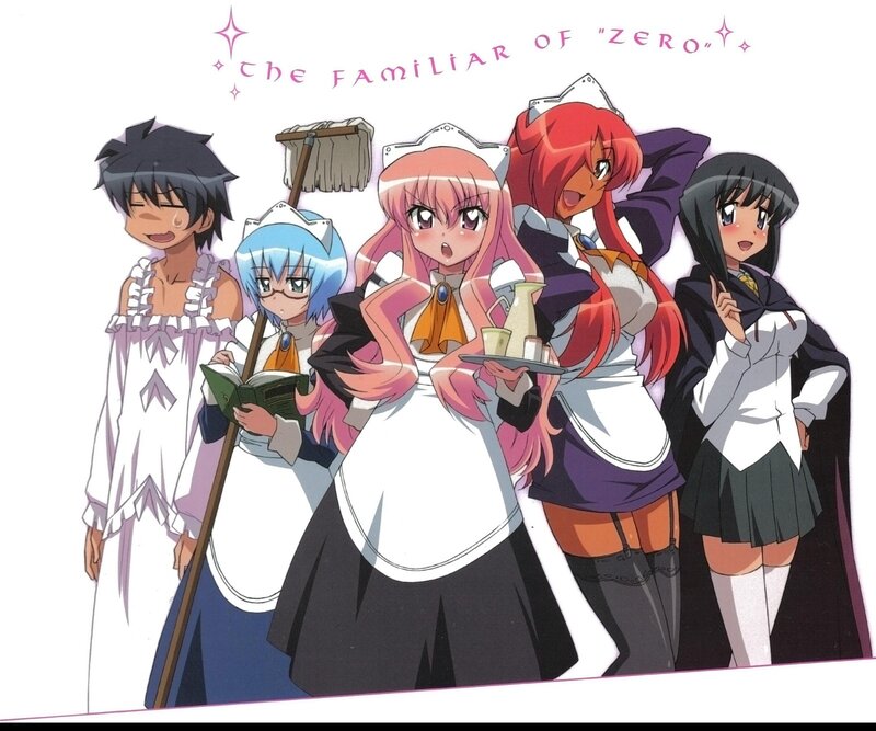 The Familiar of Zero characters