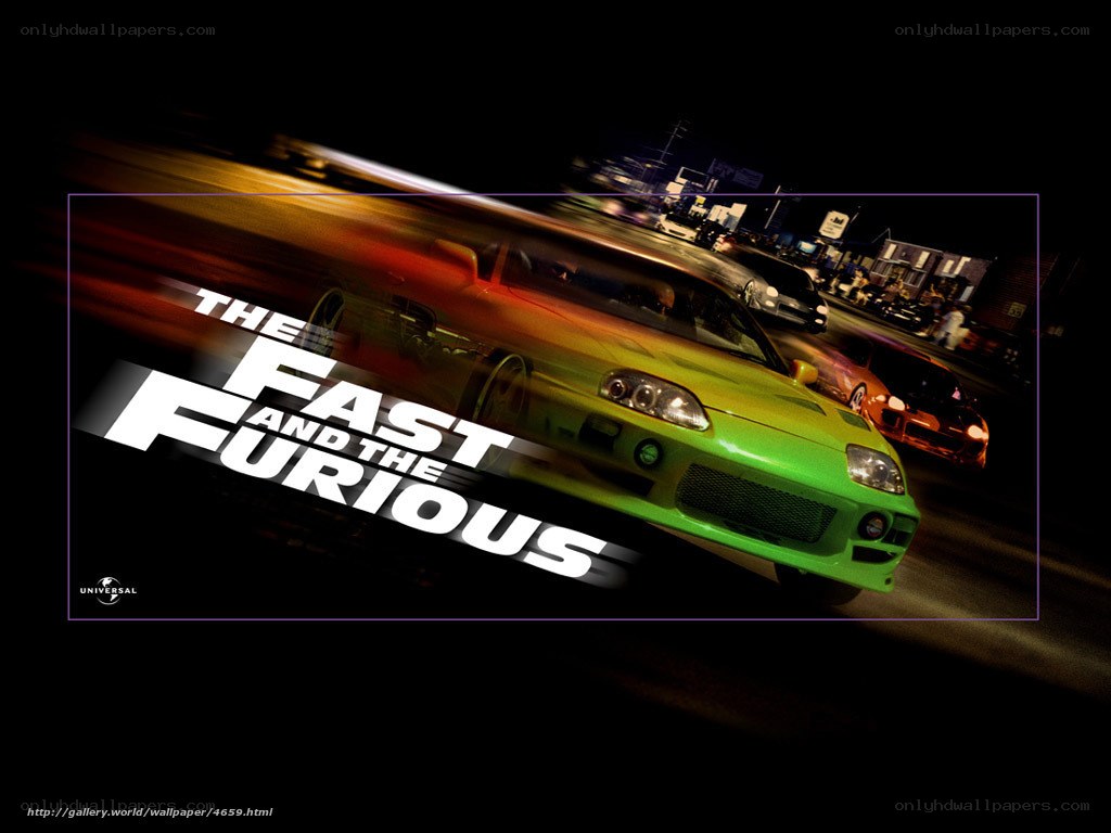 The Fast and the Furious movie poster