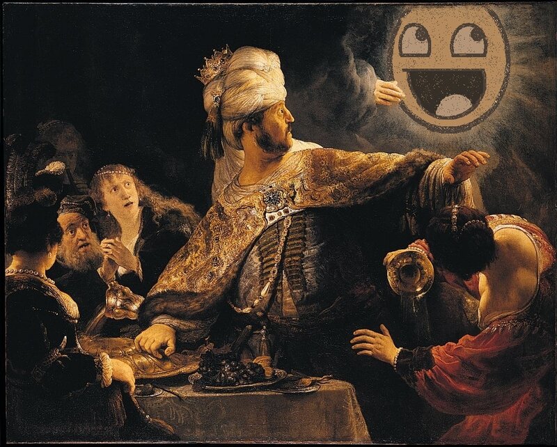 The Feast of Esther with meme