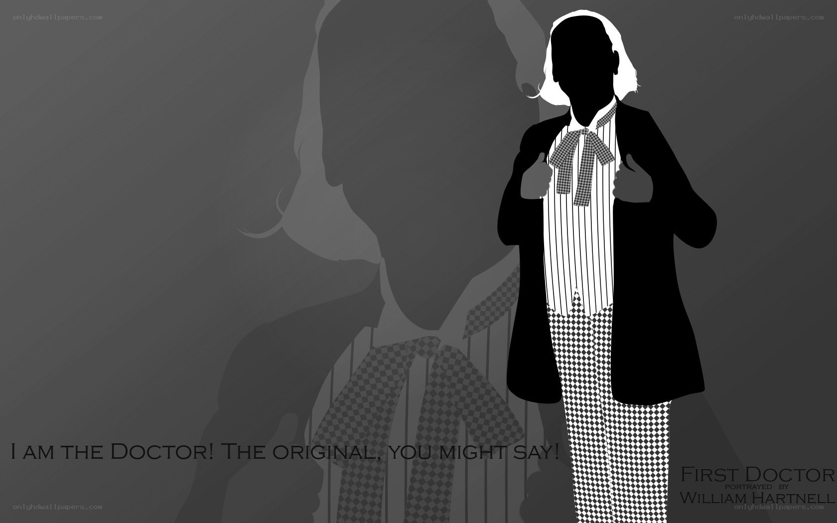 The First Doctor Silhouette