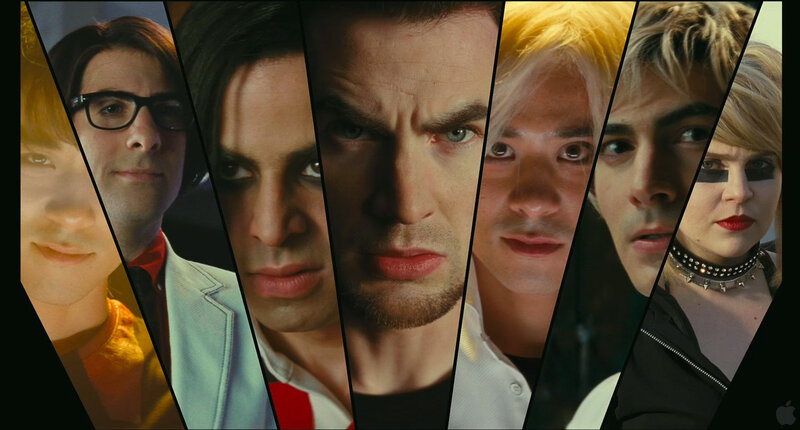 The five members of the band