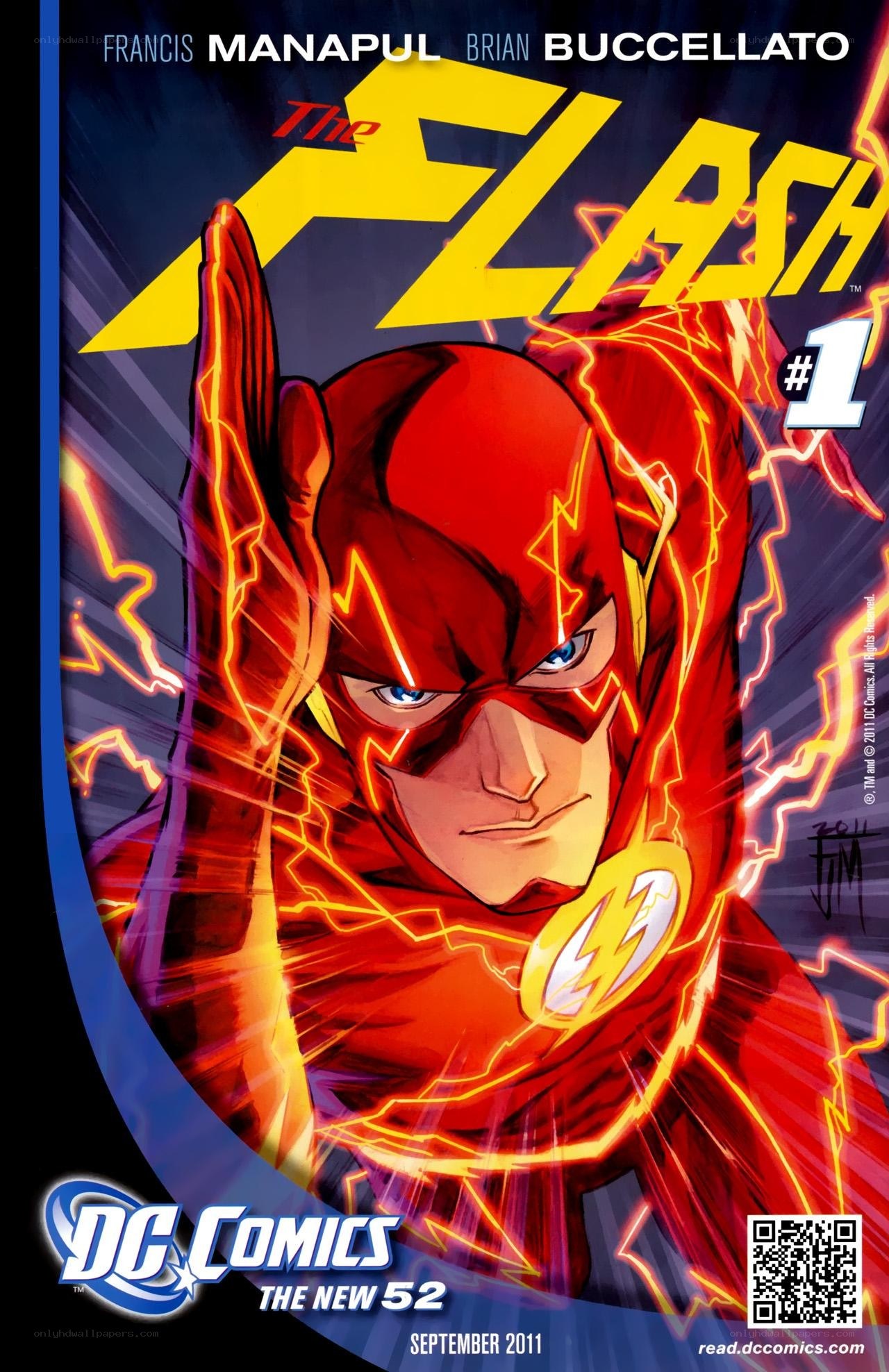 The Flash #1 comic cover