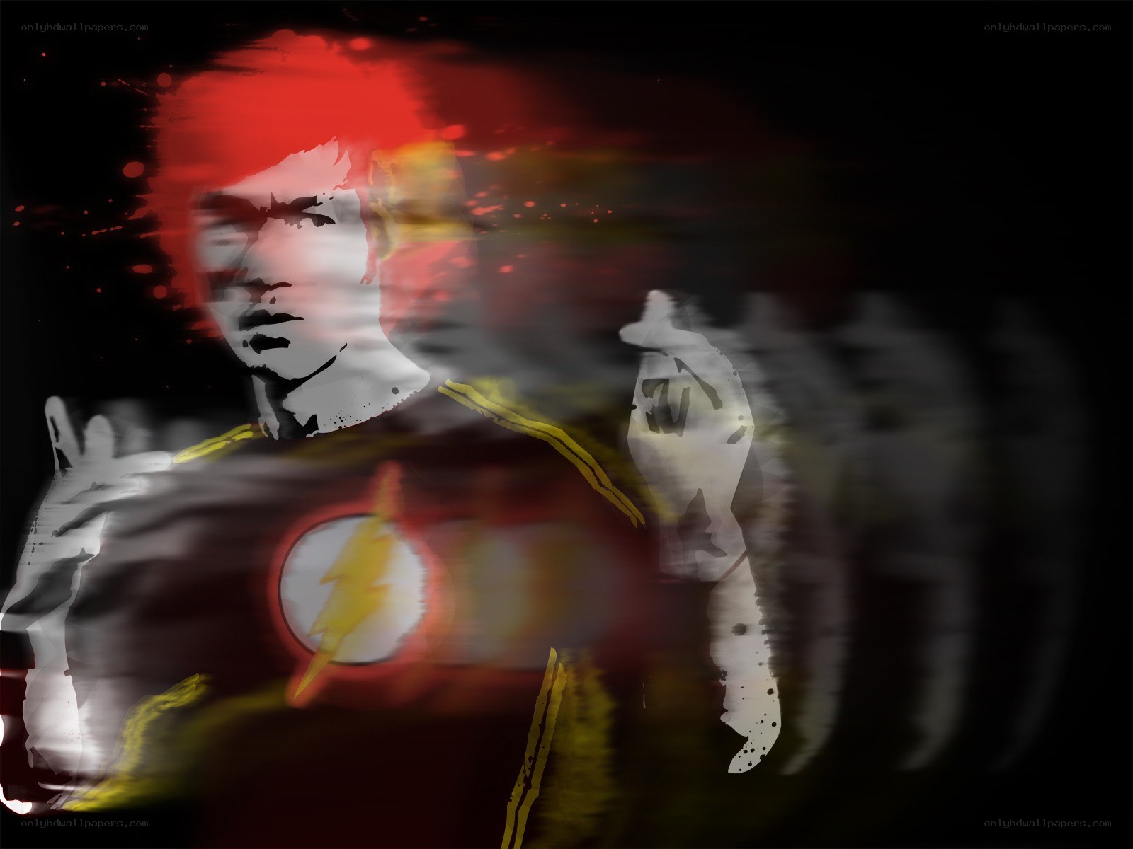 The Flash and Bruce Lee fusion