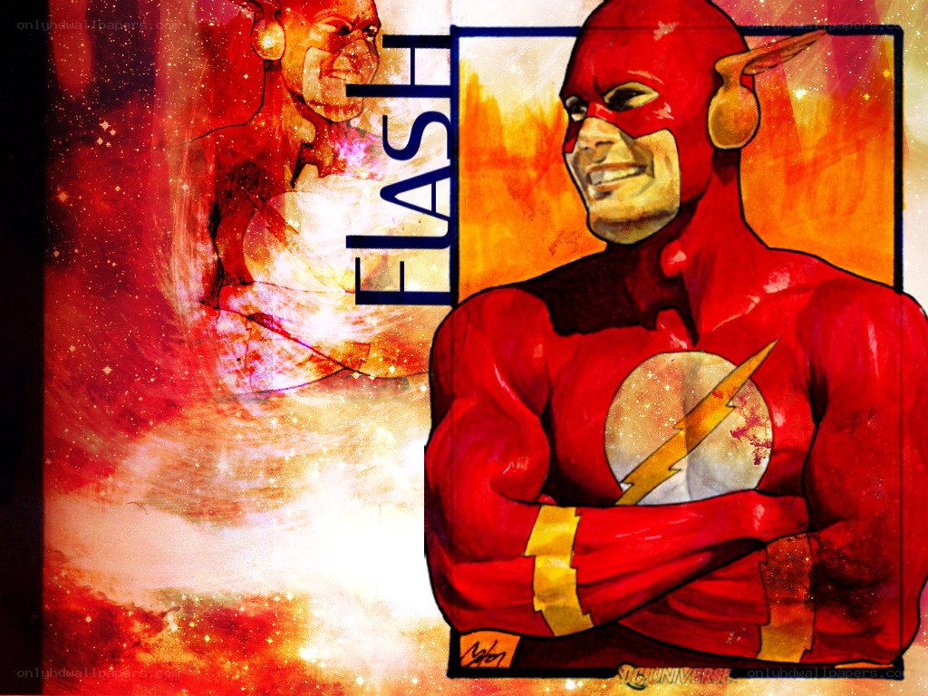 The Flash character art