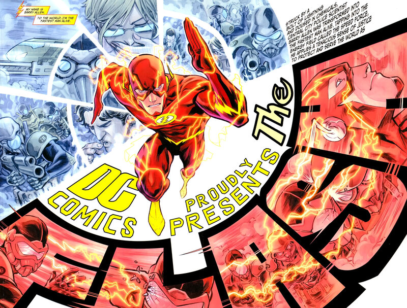 The Flash Character — Red, Dramatic, Comic, Comic Book