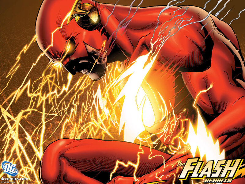 The Flash Character — Red, Dramatic, Comic, Lightning, Dc Comics Logo