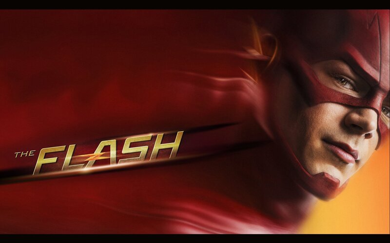 The Flash Character — Red, Dramatic, Digital Art