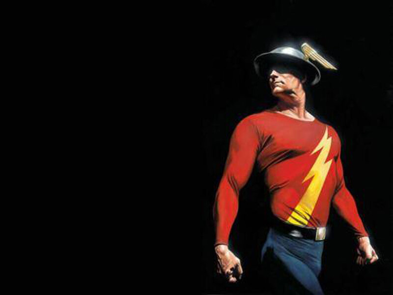 The Flash Character — Red, Dramatic, Illustration
