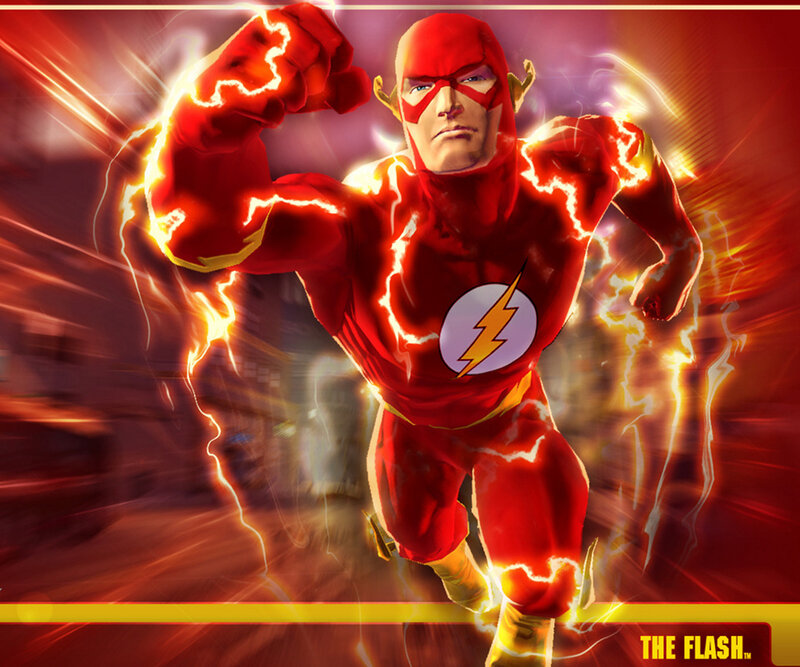 The Flash Character — Red, Dynamic