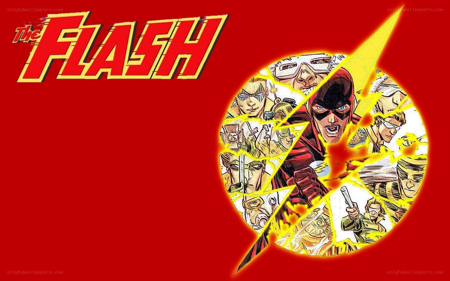 The Flash comic cover