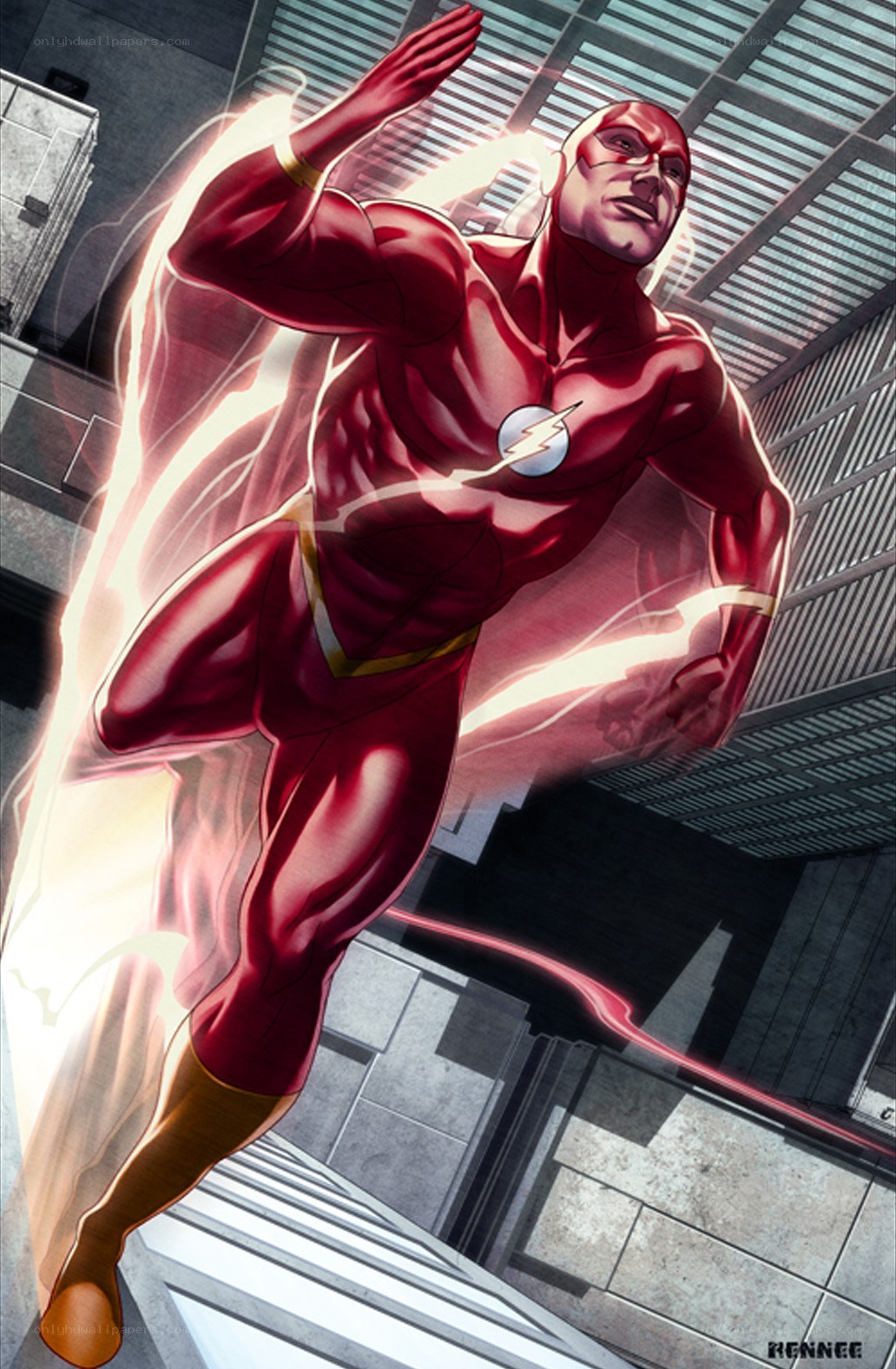 The Flash in action