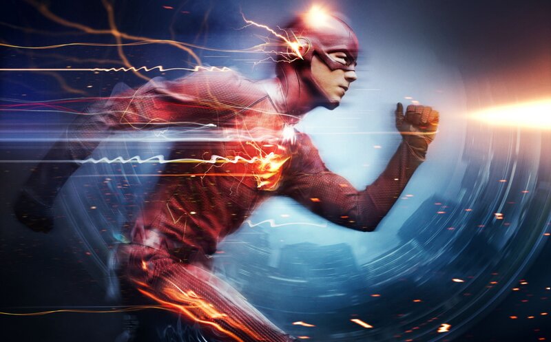 The Flash in motion