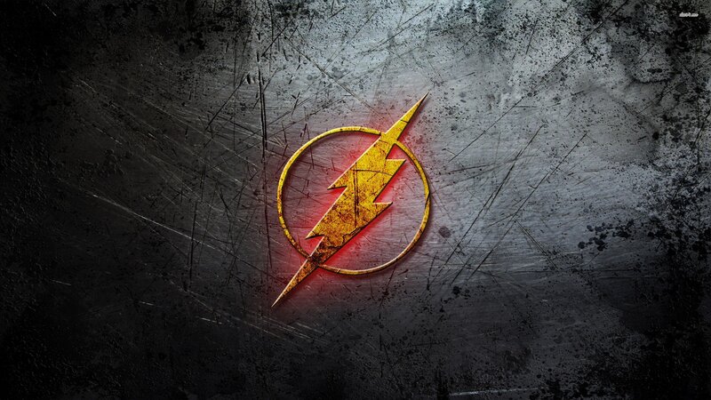 The Flash Logo — Black