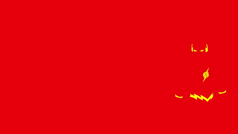 The Flash Logo — Red, Bold