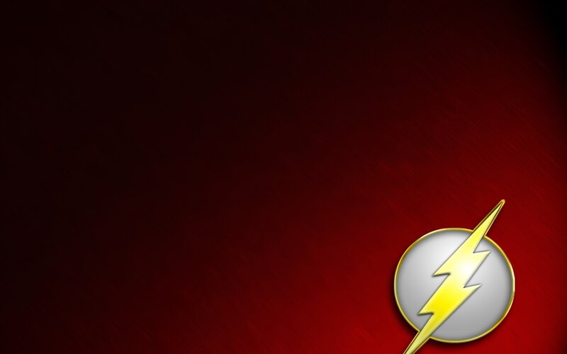 The Flash Logo — Red, Dramatic, Digital Art
