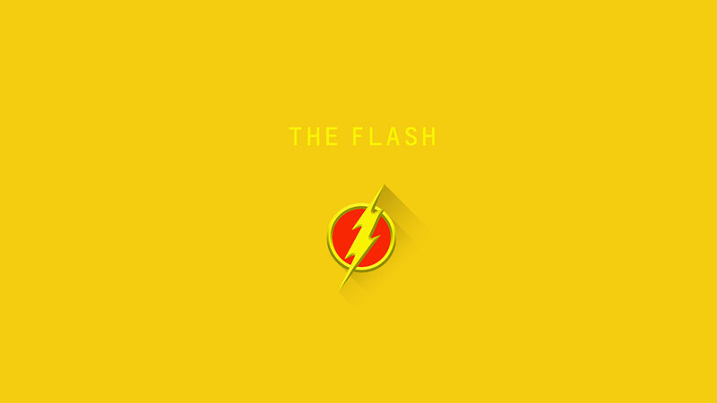 The Flash Logo — Yellow