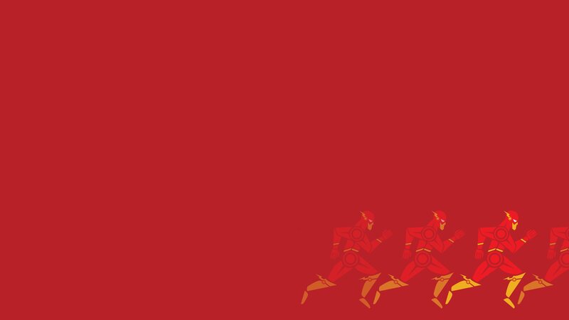 The Flash running animation