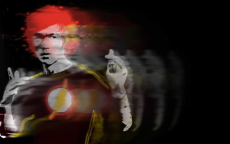 The Flash speed effect