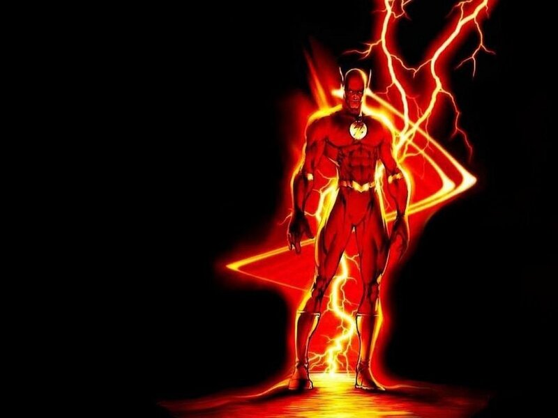 The Flash superhero