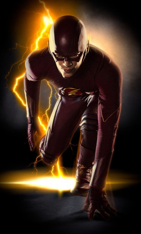 The Flash Superhero — Red, Dramatic, Photograph, Lightning