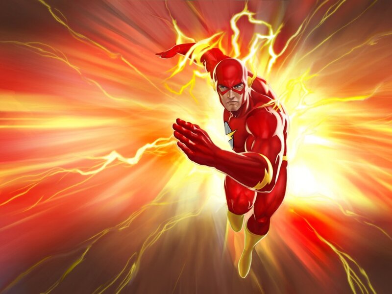 The Flash Superhero — Red, Dynamic