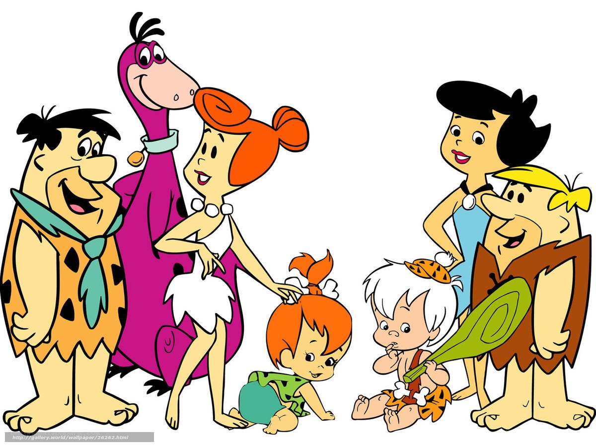 The Flintstones family
