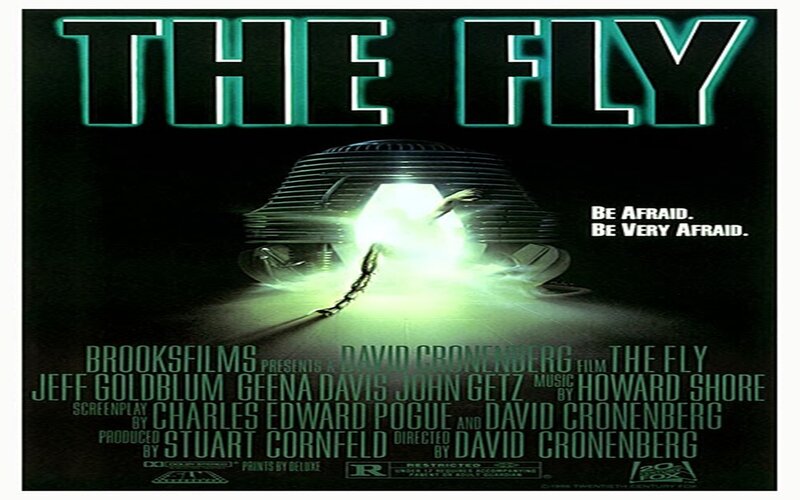 The Fly Movie Poster — Black