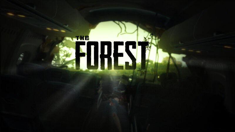 The Forest game title screen