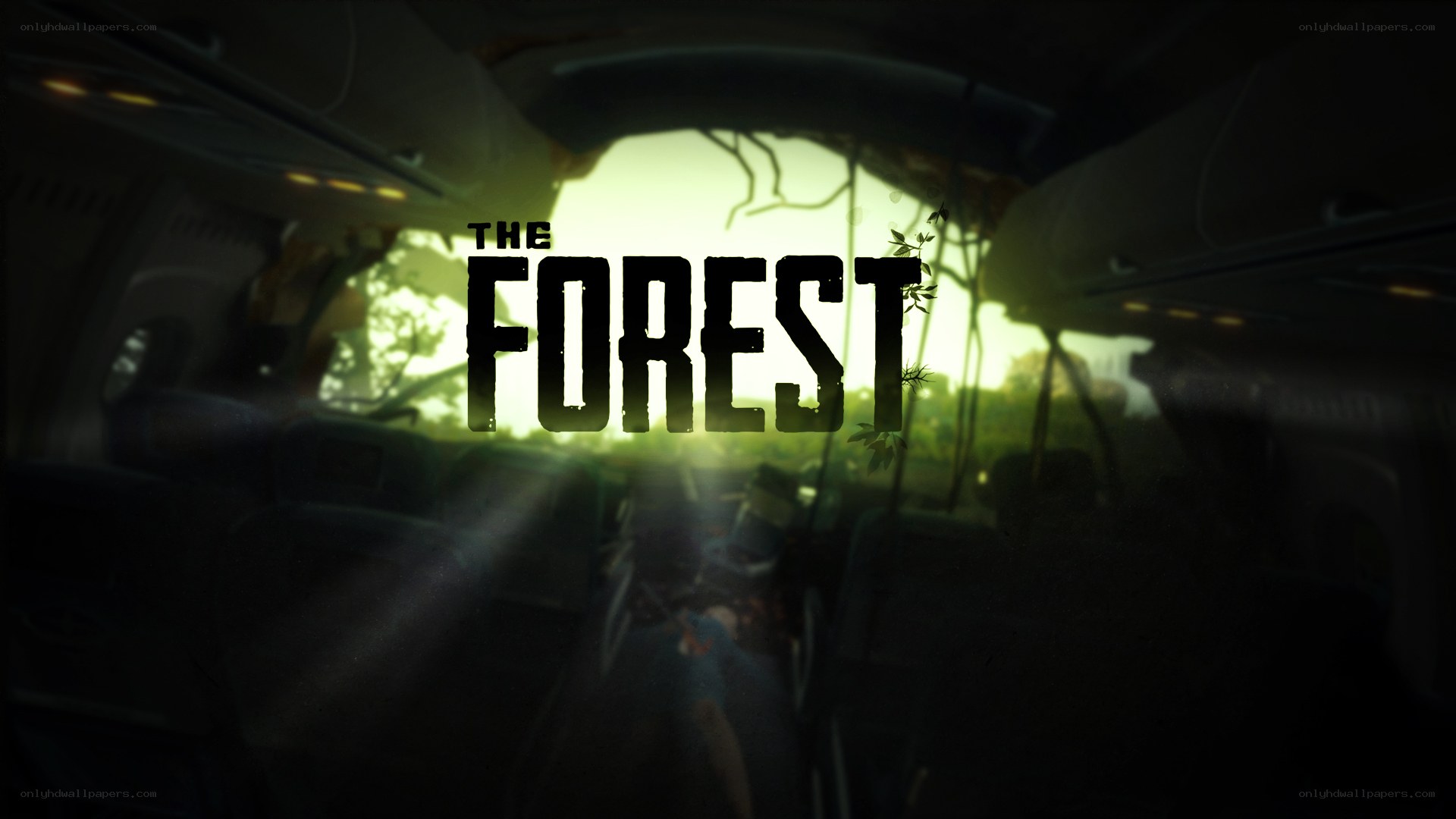 The Forest game title screen