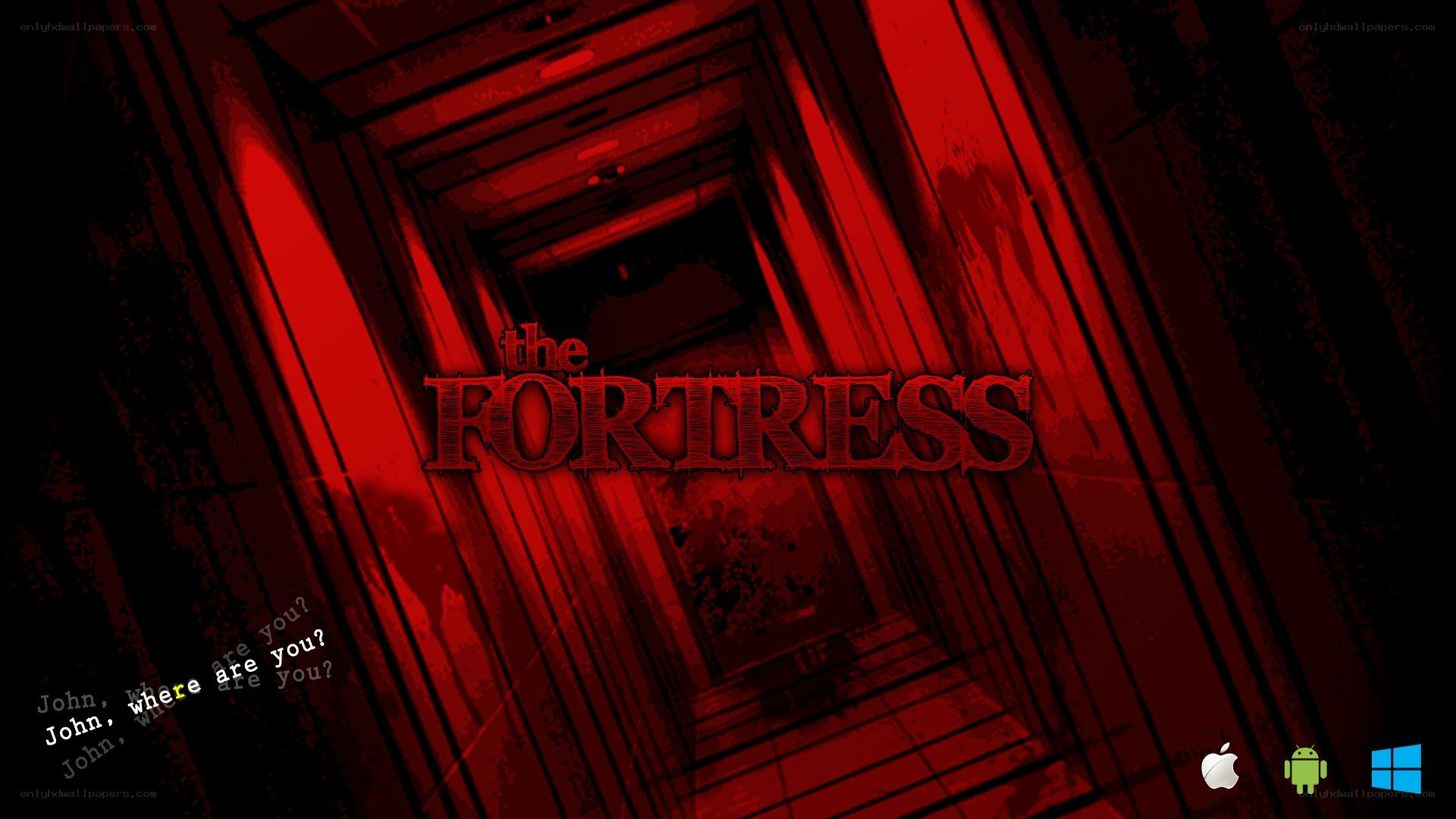 The Fortress game title screen