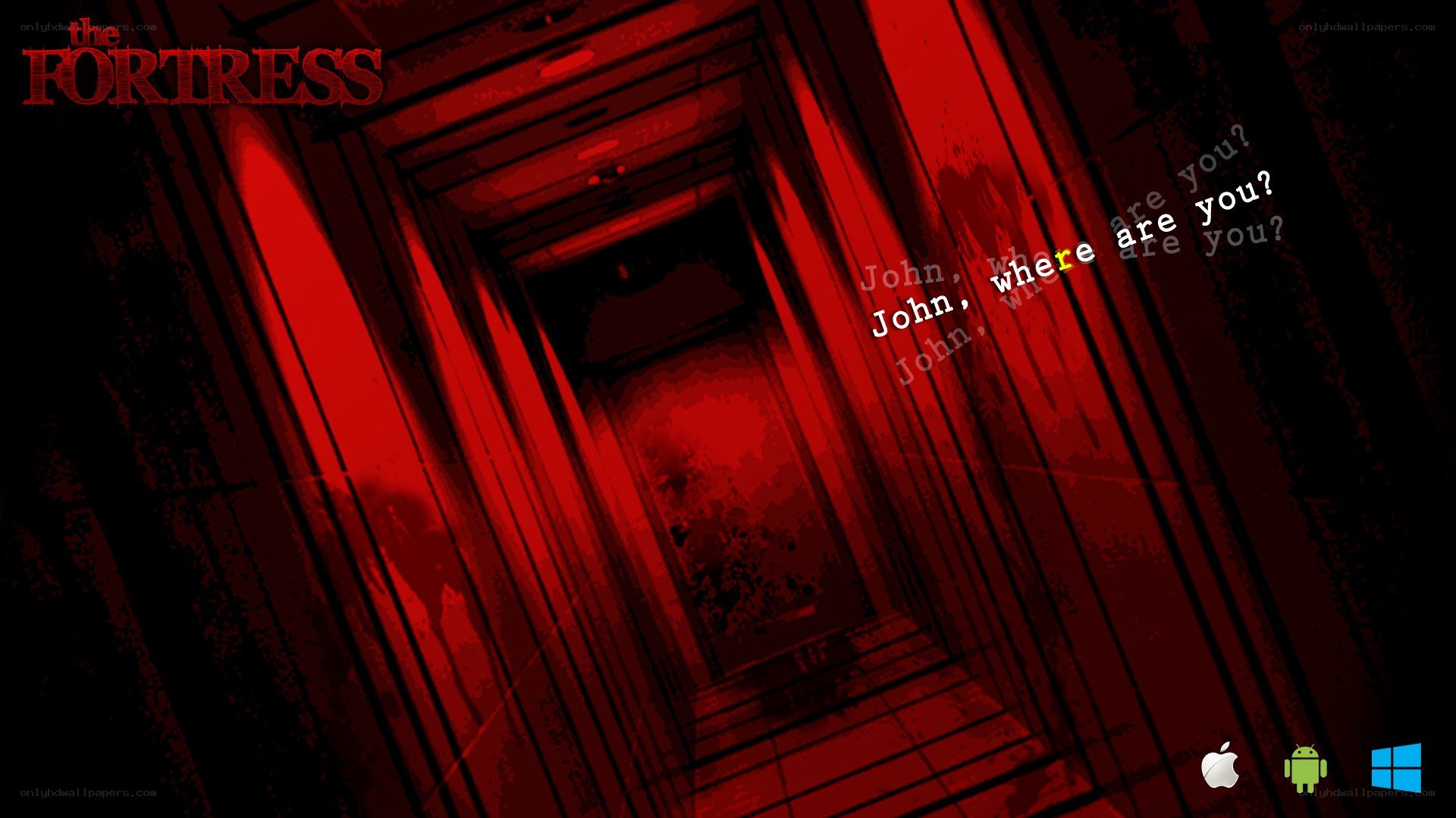 The Fortress game title screen