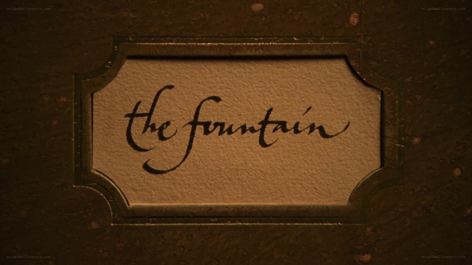 the fountain title card
