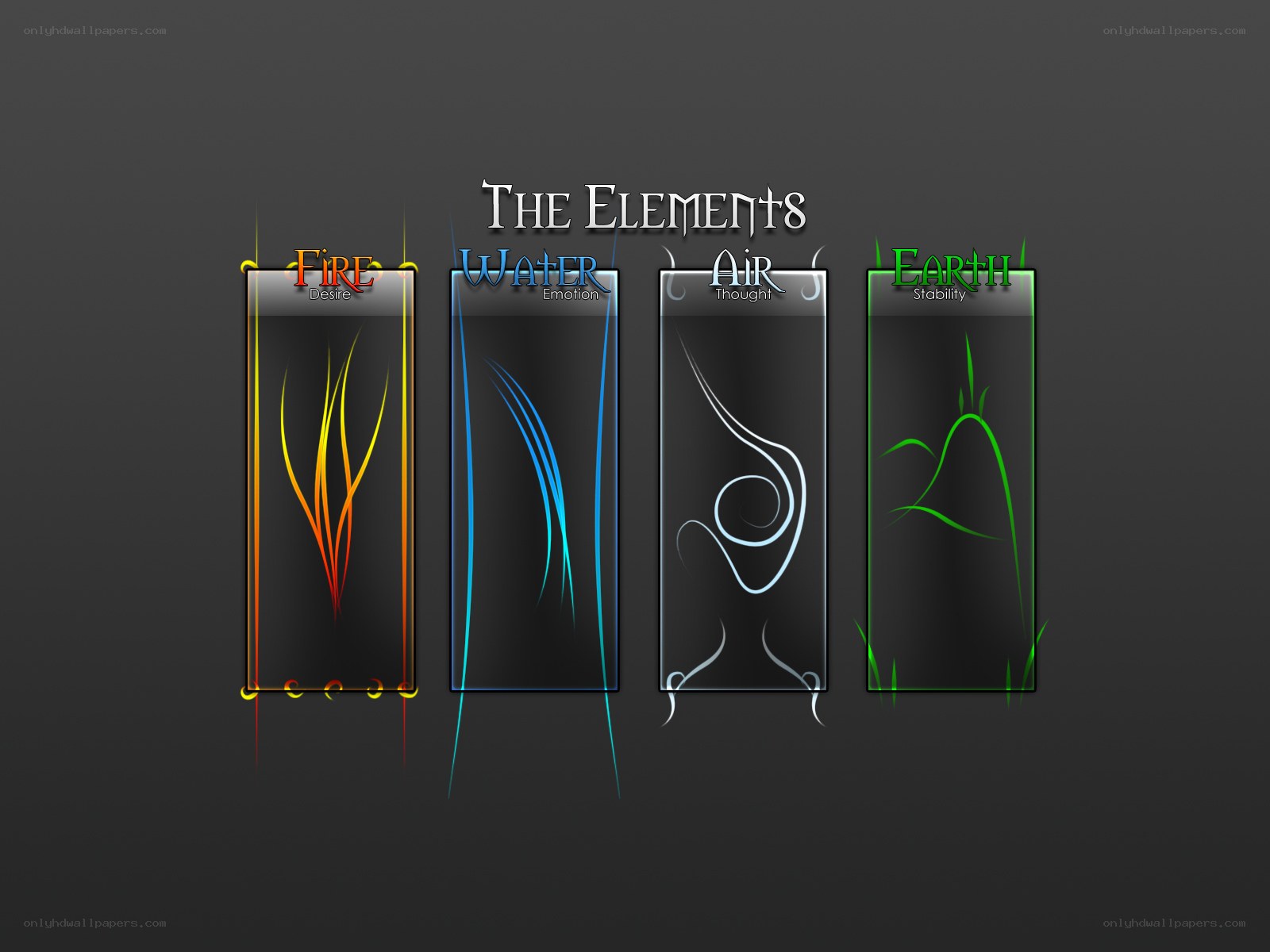 The Four Elements Art
