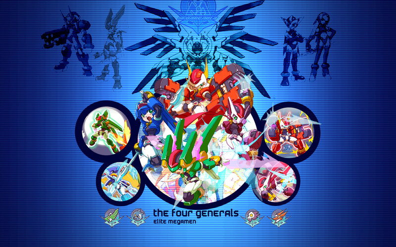 The Four Generals Megaman