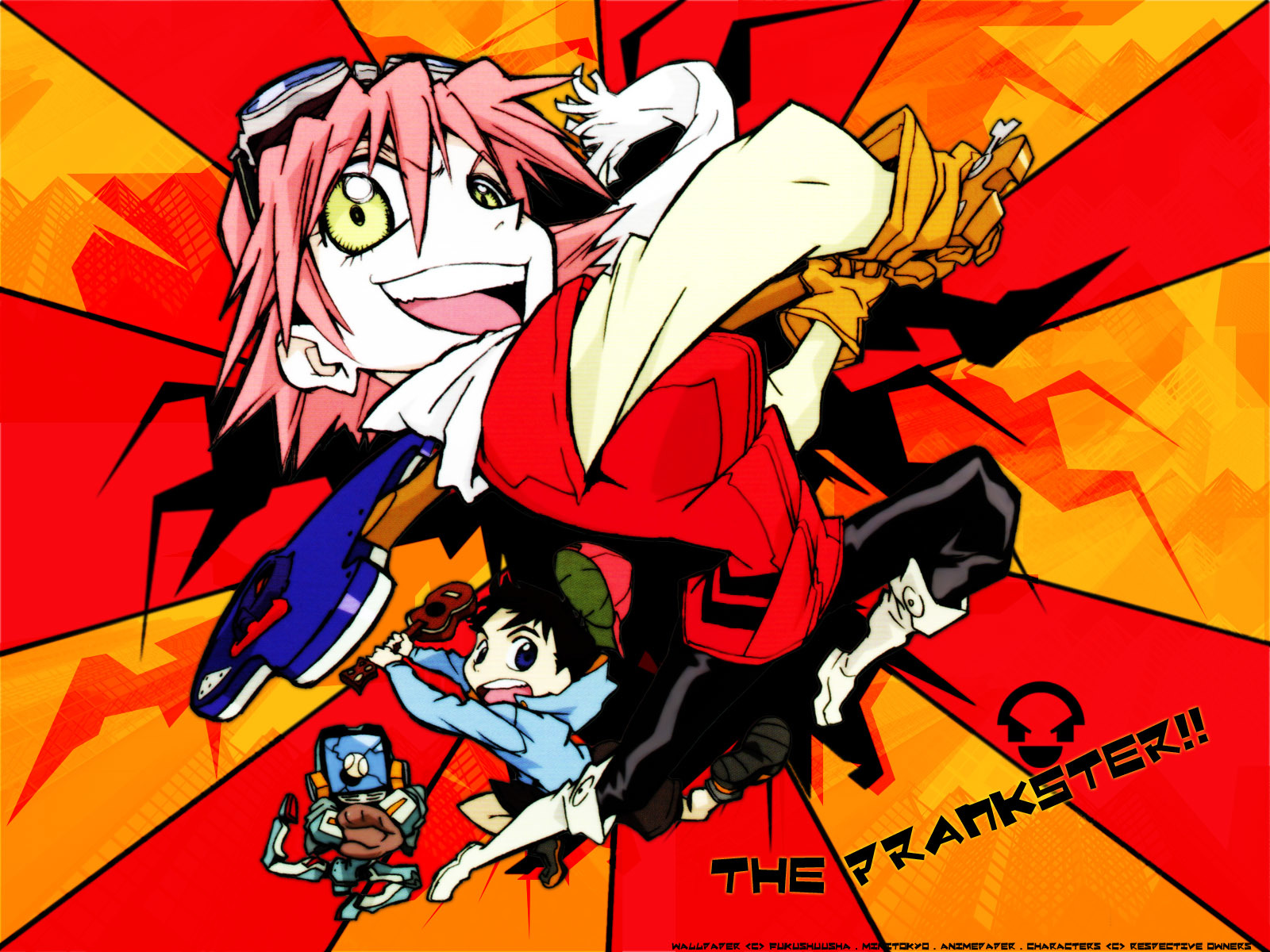 The Frankster anime characters
