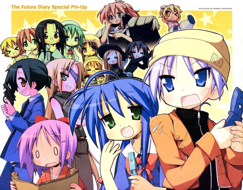 The Future Diary Special Pin-Up