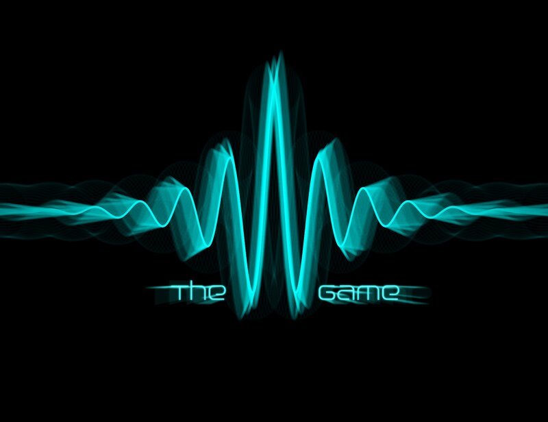 The Game logo with sound wave