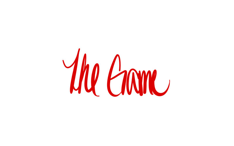 The Game text logo
