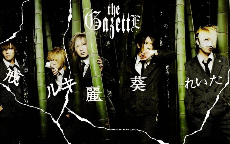 the GazettE band photo