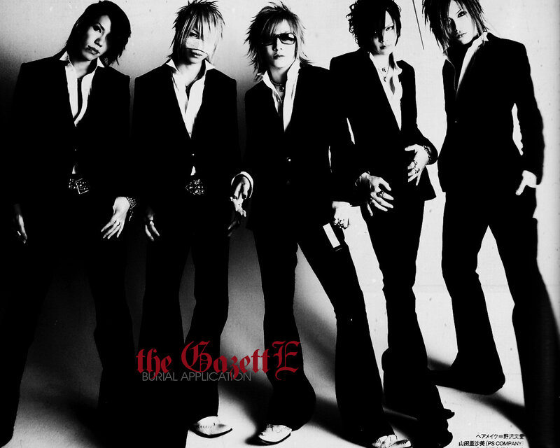 the GazettE band photo