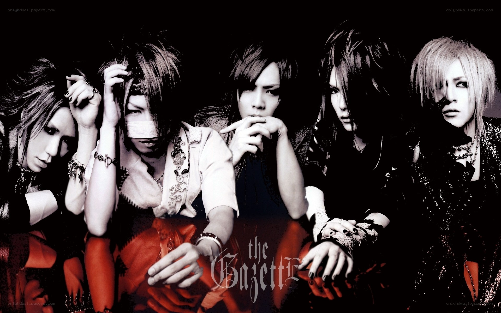 the GazettE band photo