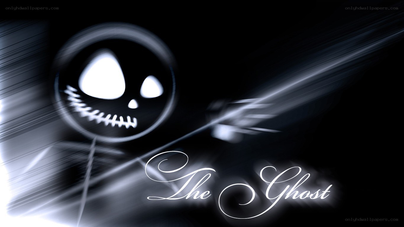 The Ghost logo with Jack Skellington