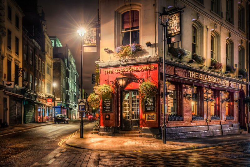 The Glassblower Pub — Red