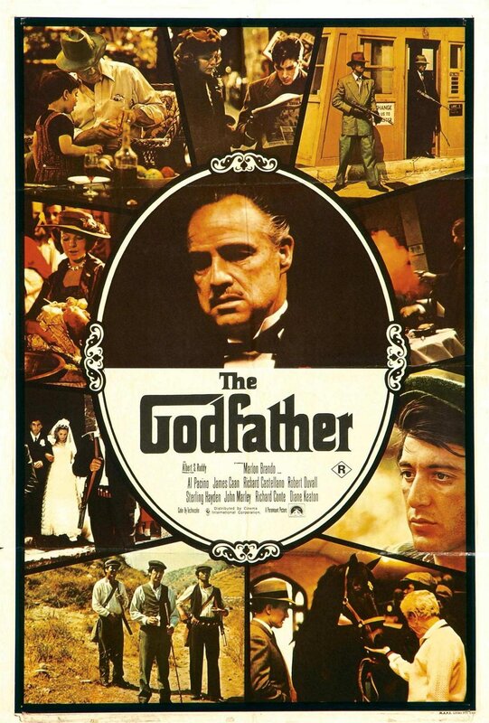 The Godfather movie poster