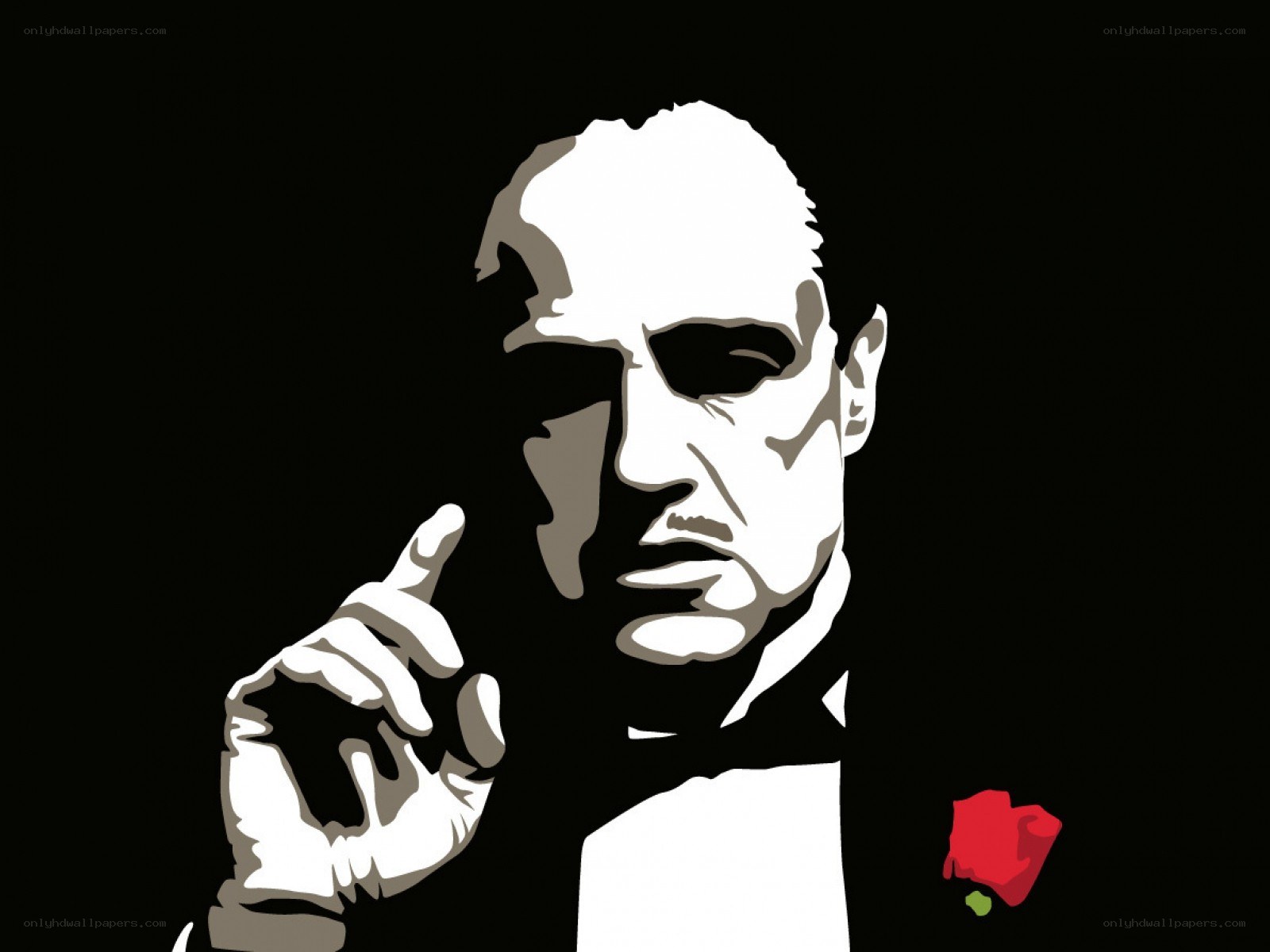 The Godfather portrait
