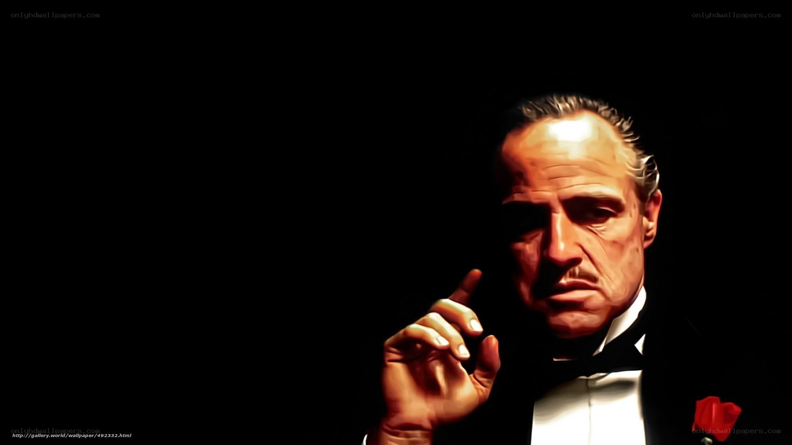 The Godfather portrait